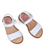 white sandal pablosky 013400